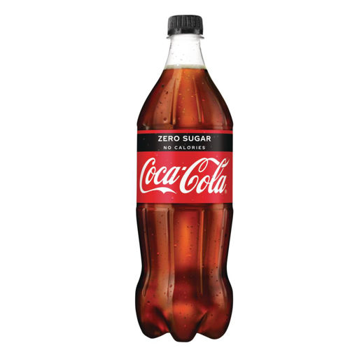 Afbeeldingen van COCA COLA ZERO 1L PET