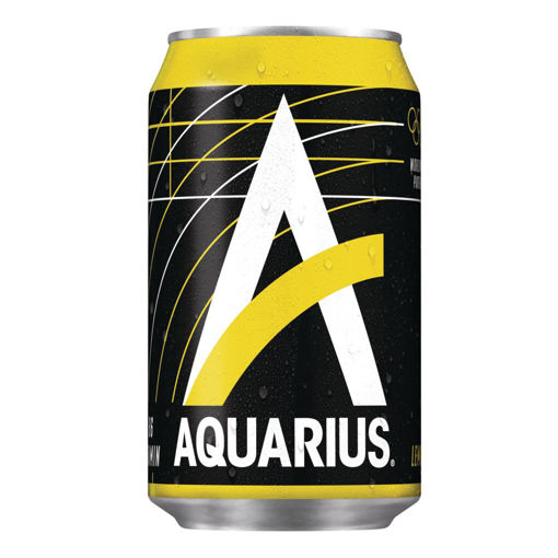 Afbeeldingen van AQUARIUS LEMON BLIK 33CL