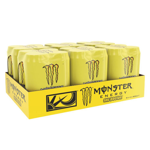 Afbeeldingen van MONSTER ENERGY THE DOCTOR-ROSSI BLIK 6X4X50CL