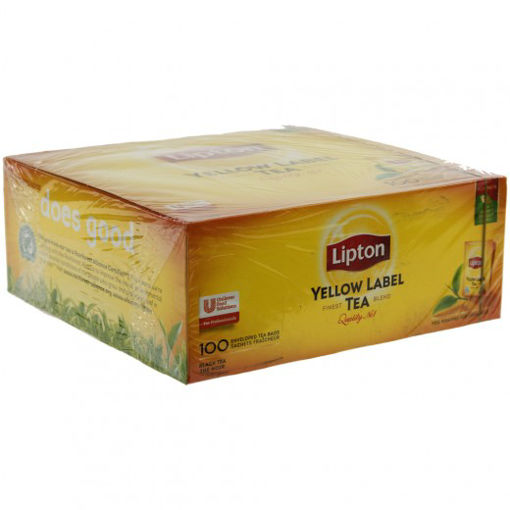 Afbeeldingen van LIPTON EVEREY DAY THE YELLOW LABEL PROF. DOOS 100 ST