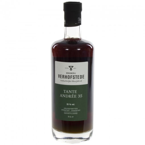 Afbeeldingen van VERHOFSTEDE TANTE ANDRÉE 35° (KRUIDENBITTER) 70 CL