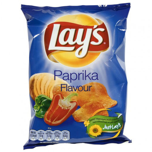 Afbeeldingen van LAYS CHIPS PAPRIKA STUK 40G