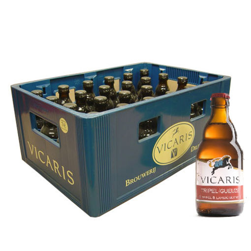 Afbeeldingen van VICARIS TRIPEL/GUEUZE 24X33CL