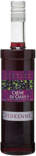 Afbeeldingen van VEDRENNE CREME DE CASSIS 70CL